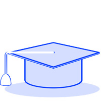 Graduate Icon Cap