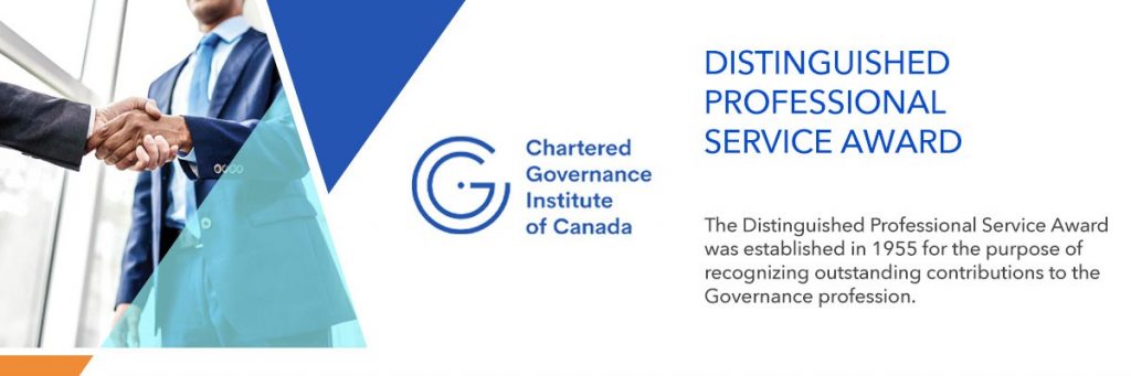 Distinguished Professional Service Award